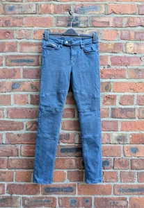 All Saints Navy Skinny Biker Jeans Women’s W29 L28 - Picture 1 of 12