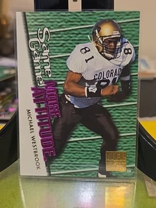 1995 Skybox Impact Same Game More Attitude- Micheal Westbrook #F3 - Picture 1 of 7
