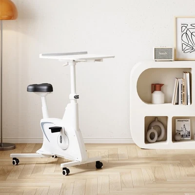 Bicicleta estática FLEXISPOT 3 EN 1, bicicleta de ciclismo de interior con escritorio 2D, 300 lb Foto 1 de 4