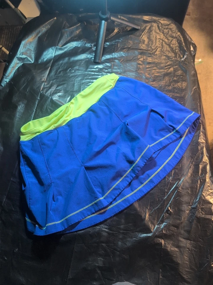 Pantalón corto deportivo Kyodan para mujer talla mediana azul golf tenis deportivo atletismo Foto 1 de 4