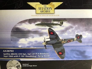 Corgi 1/72 Spitfire MKIV Sept 1944 " Doodlebug Flying Bomb " - Picture 1 of 6