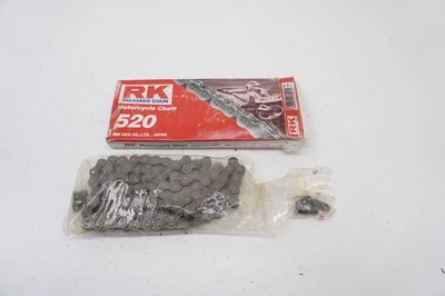 Corrente de transmissão de motocicleta RK Takasago sem O-ring 520 x 102 elos M19 - Imagem 1 de 4