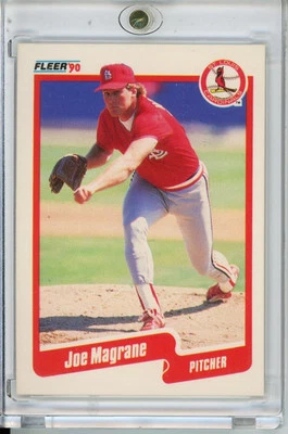 1990 Fleer #252 Joe Magrane - Image 1 of 2