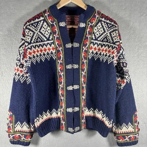 Suéter Vintage Lana Firda Cierre A.S Evebofoss Sandane Noruega Mujer 48 Nórdico - Imagen 1 de 20