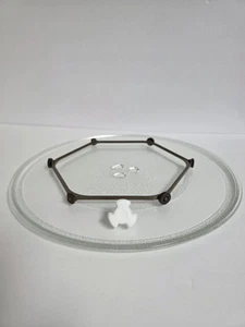 Mesa bandeja de vidrio para microondas LG OEM MJS47373302 para tocadiscos LMC1575ST/01, acoplador - Imagen 1 de 12