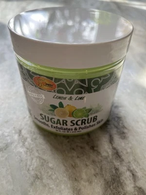 Spa-redi Lemon & Lime Sugar Scrub 10oz Smooths , Exfoliates & Polishes Skin - Image 1 of 4