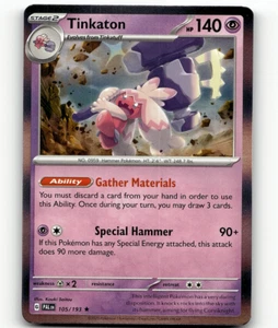 Pokemon Tinkaton Paldea Evolved 105/193 - Imagen 1 de 1
