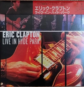 ERIC CLAPTON Laserdisc Live in Hyde Park Concert JAPAN LD OBI WPLR-50 - Picture 1 of 3