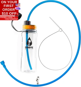 Journey Hydration System, Clear Tritan Bottle, 36 Inch / 92 Cm Journey Straw - Picture 1 of 12