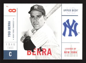 2001 Upper Deck Legends of New York #124 Yogi Berra - New York Yankees - Picture 1 of 2
