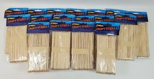 (17 Pack Lot) 765 Piece Large Wood Craft Sticks 5.75 inches Darice Brand ABCraft - Picture 1 of 1