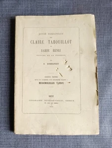 Notice biographique sur Claire Tabouillot et Barbe Henri - Episode de la terreur - Imagen 1 de 4