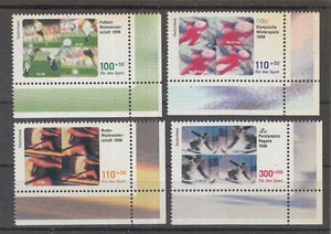 Germany 1998 - Charity Stamps - Sports (Paralympics, Soccer...) - Sc B827/30 MNH - Picture 1 of 1