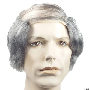 BALD COMB OVER WIG GRAY OLD MAN - Picture 1 of 1
