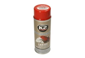 K2 Bremssattellack 400ml Spray Rot glänzend Thermolack bis 260°C Farbe hitzefest - Afbeelding 1 van 4