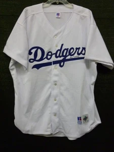 Vin Scully Signed Los Angeles Dodgers MLB Russel Athletic 52 Jersey - Picture 1 of 8