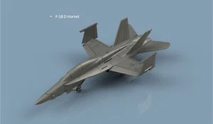 L'Arsenal Models 1/700 F-18D HORNET FOLDED WINGS (5) 3D Printed Set - Picture 1 of 1
