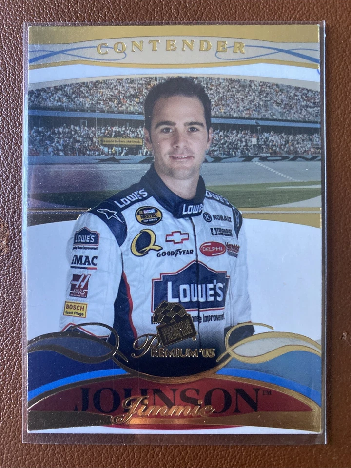 2005 Press Pass Contender #11 Jimmie Johnson NASCAR Racing Card Cary Global - Image 1 of 1