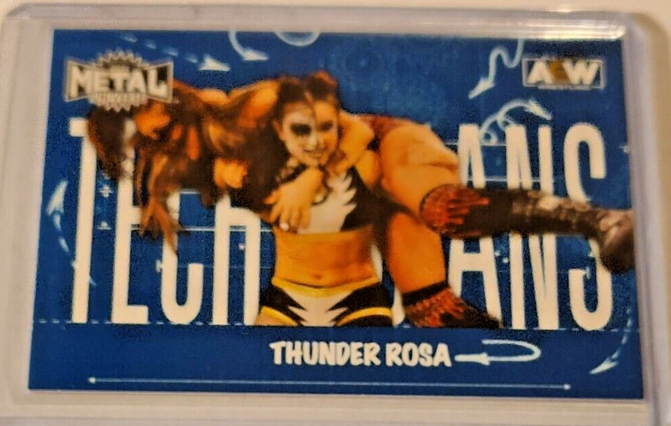 2022 Upper Deck AEW Metal Technicians Insert Thunder Rosa - Image 1 of 1