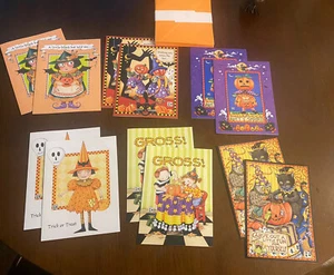 Mary Engelbreit Large Lot of 12 Greeting Cards W/Envelopes Halloween New - Picture 1 of 7