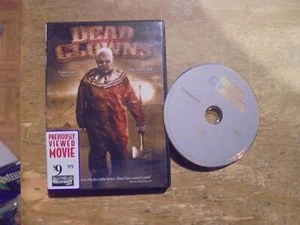 Dead Clowns DVD 2003 Steve Sessions INDIE CULT ZOMBIE HORROR SLASHER RARE OOP - Picture 1 of 1
