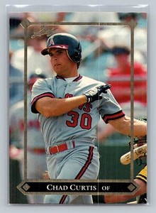 1992 Leaf Gold Rookies Chad Curtis #BC-1 California Angels