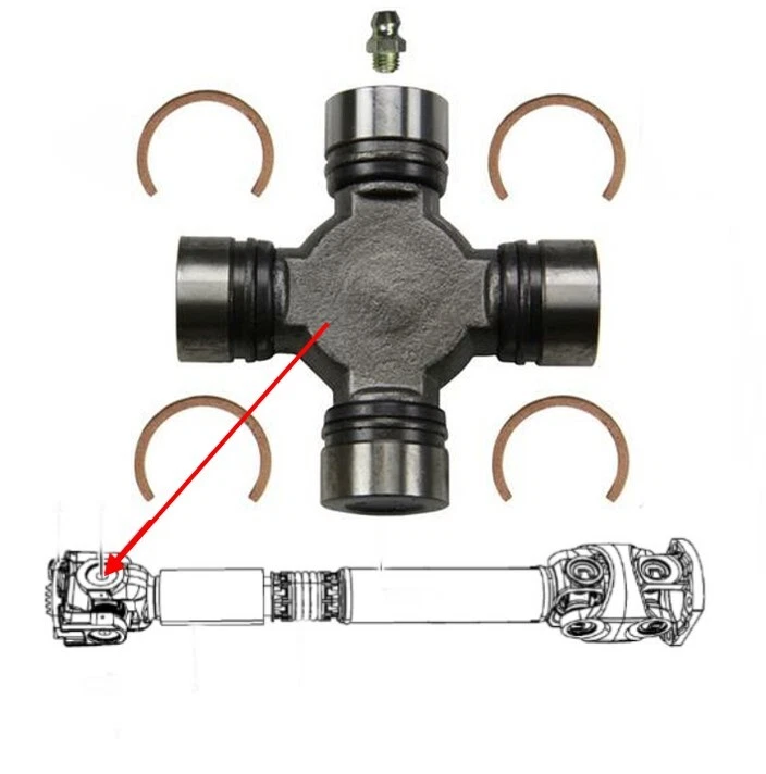Junta Universal (Cardán Zum Diff ) RAM 1500 Año 06-08 Mega Cabina / 2500 , 3500B - Imagen 1 de 3