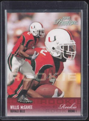 2003 Playoff Prestige #167 Willis McGahee - Image 1 of 2