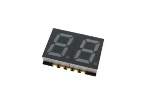 Display LED SMD 0,39" 2 cifre 7 segmenti montaggio superficiale catodo comune - rosso - Foto 1 di 1