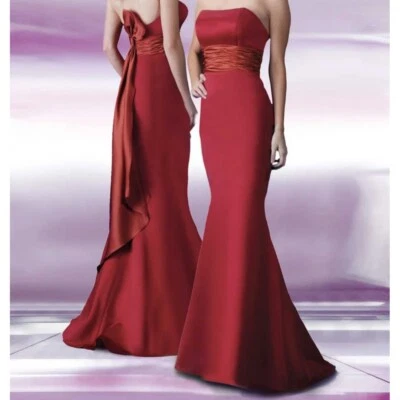 Vestido DaVinci 9145 dama de honra/gravata preta/noite novo com etiquetas - Tamanho 10 🎀 - Imagem 1 de 4