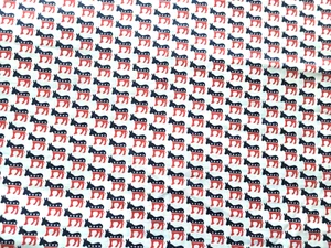 Benartex Your vote counts Painted sky studio Democrats donkeys by half yar 44" w - Picture 1 of 7