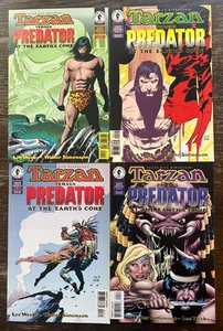 TARZAN VS PREDATOR 1 2 3 4 FULL RUN LOT 1-4 Dark Horse Aliens Walt Simonson - Picture 1 of 8