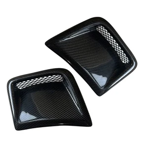 2x Kohlefaser Vorne Stoßstange Vents für Subaru Impreza WRX Sti - Bild 1 von 3