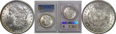 1889 Morgan Dollar   PCGS MS-66 - Image 1 of 3