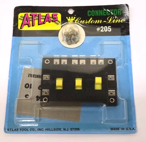 ATLAS Connector Custom Line 3 Single Pole Throw Switches #205 - New - Picture 1 of 2