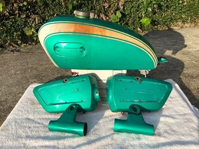 Juego de luces de cubierta lateral para tanque de combustible Yamaha Xs-1 Xs650 Foto 1 de 4