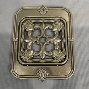 Lenox Expandible Trivet Metal Fleur De Lis Butler’s Destry Hollowware - Imagen 1 de 8