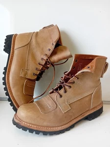 Timberland Boot Company Made in U.S.A Men's Leather Boots UK 10 - Picture 1 of 6