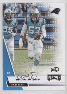 2020 Panini Playoff 2nd Down /49 Brian Burns #144 - Image 1 of 2