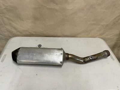 Silenciador silenciador tubo de escape Kawasaki Kx 250f 2013 2014 2015 2016 Stock OEM Foto 1 de 2
