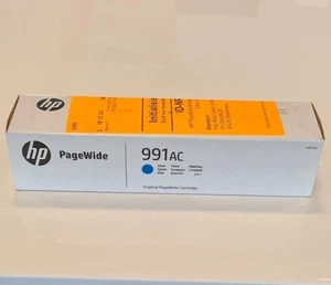Wkład atramentowy HP 991AC Cyan Blue NOWY Wkład do drukarki - Zdjęcie 1 z 2
