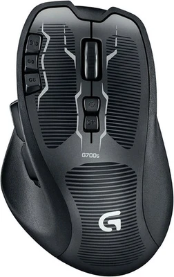 Logitech Logicool G700S Rechargeable 13 Button Gaming Mouse Wireless Working - Image 1 of 4