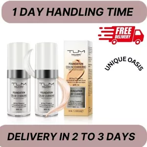 2X TLM Pro Classic Colour Changing Foundation Magic Flawless Concealer Makeup - Picture 1 of 1