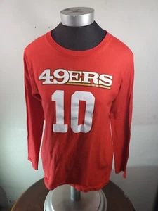 san francisco 49ers Garoppolo Shirt Damen/Jugend Large Rot NFL Baumwolle - Bild 1 von 7
