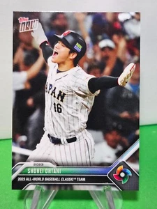 2023 TOPPS NOW #WBCA-12 SHOHEI OHTANI ALL-WORLD BASEBALL CLASSIC SQUADRA RARA SP - Foto 1 di 2