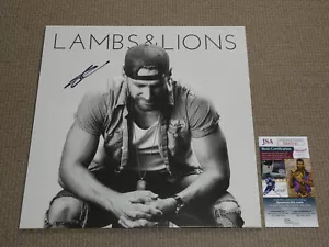 Chase Rice handsigniertes Lambs & Lions LP JSA #RR83941 Schallplattenalbum Vinyl - Bild 1 von 6