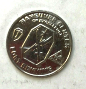 U.S. Army Fort Benning Maneuver Center Token - Picture 1 of 2
