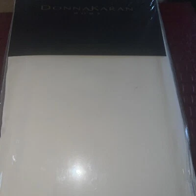 Donna Karan Home King Duvet Cover + 2 King Shams Silk Indulgence Ivory - Image 1 of 4