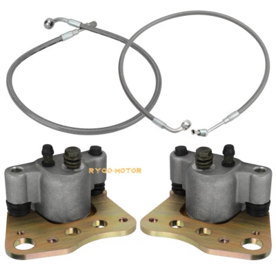 Pinzas de freno delanteras y mangueras para Polaris Magnum 330 ATP 330 500 2005 2006 Foto 1 de 4