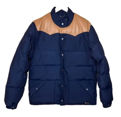 PENFIELD MEN'S NAVY BLUE BLAZER PADDED PUFFER JACKET COAT POCKETS SIZE M BNWT - Image 1 of 4